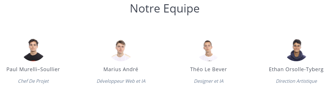 Notre equipe
